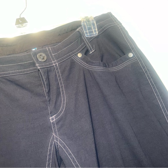 Kuhl Born In The Mountains Pants Women 8 Regular Gray Straight Leg - Picture 3 of 13